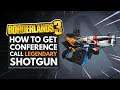 Borderlands 3 Best Weapons | How to Get the Conference Call Legendary Shotgun