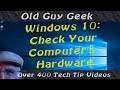 Computer Erratic? Check Your System Hardware with CPU-Z & HWMonitor