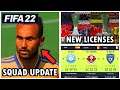 FIFA 22 - NEWS | ADDED Faces, Squad Update, Licenses, New CLUBS Added, REMOVED Faces & More