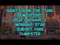 Saints Row  The Third Drug Package 2 Morning Star Sunset Park Dumpster