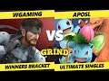 The Grind 162 - wgaming (Snake) Vs. Aposl (Pokemon Trainer) Smash Ultimate - SSBU