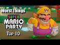 Top 10 WORST Things in Super Mario Party