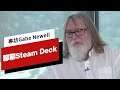 Valve創始人聊Steam Deck:的構思、目標與未來 Gabe Newell Talks Steam Deck's Origin, Goals, and Future