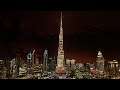أركين تضيء سماء دبي على برج خليفة
