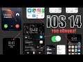 iOS 14 внешний вид и iOS 14 фишки! Лучший Apple iOS 14 концепт. iOS 14 обзор