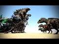SAVAGE ACRO vs TEAM GODZILLA | Ark Battle