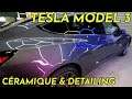 Tesla Model 3 2021 : Traitement Céramique, detailing, coating - Un rendu de folie !! DIP COLOR