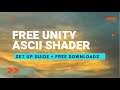 os. Ascii | Free Ascii Shader for Unity URP