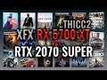 XFX 5700 XT THICC2 vs RTX 2070 Super Benchmarks | 59 test