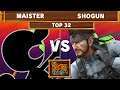 2GG Kongo Saga - ANH NVR | Maister (Game & Watch) VS GW | Shogun (Snake) Top 32 - Smash Ultimate