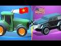 Công Nông VN Solo Xe Tổng Thống Mỹ - Đua Xe Ô Tô Bắn Súng Sinh Tử Battle Royale - Crash Of Cars