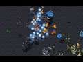 EPIC Fastest Map Ever - HamburgerSasu (T) v  GangNamLife (P) on Space - StarCraft  - Brood War
