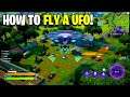 How to FLY a UFO in Fortnite Season 7...