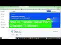 How To Transfer Tether from Coinbase to Bitmart | Wallet Tutorial 2021