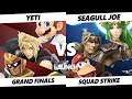 Launch 4 Squad Strike - yeti [L] Vs. Seagull Joe SSBU Grand Finals