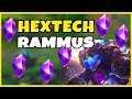 NEW GEMSTONE SKIN! HEXTECH RAMMUS! - League of Legends