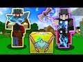 ONE VÀ NOOB YETI THỬ THÁCH ĐẬP LUCKY BLOCK SIÊU ANH HÙNG THẦN THOR TRONG MINECRAFT