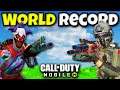 REACTING to 58 KILLS "WORLD RECORD" in COD MOBILE (DUOS vs SQUADS)