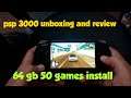 sony psp 3000 unboxing and review with 64 gb memory card buying daraz.pk