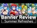 Summer Lyn, Wolt, Lilina, & Ursula | Summer Refreshes | Fire Emblem Heroes Banner Review