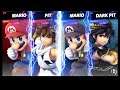 Super Smash Bros Ultimate Amiibo Fights   Request #4894 Mario & Pit vs Mario & Dark Pit