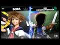 Super Smash Bros Ultimate Amiibo Fights – Sora & Co #109 Sora vs Dante