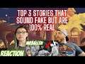 Top 3 stories that sound fake but are 100% real | Part 16 @MrBallen Reaction