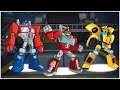 Transformers Rescue Bots: Gameplay Walkthrough Part 4 - Optimus Prime vs Heatwave vs Bumblebee