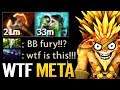 WTF Bristleback New Meta Battle Fury Hard Carry - Fun Dota 2 Gameplay