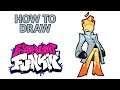 How To Draw Daidem Entity Origins Friday Night Funkin' Step by Step