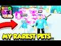 I Gave My RAREST PETS EVER To My Wife In Pet Simulator X And SHE BECAME A PRO!! (Roblox)