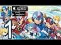 MEGAMAN X DiVE Mobile iOS Android Walkthrough - Part 1 - Story Highway Normal