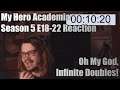 My Hero Academia Season 5 E18-22 Reaction Oh My God, Infinite Doubles!