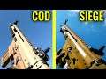 Rainbow Six Siege VS COD Modern Warfare 2019 - Weapon Comparison