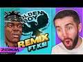 REACTING TO TOMMY T ft KSI REMIXES!