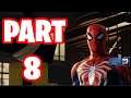 SPIDER-MAN PS4 Walkthrough Gameplay Part 8 - Peter Parker Apparent (Marvel's Spider-Man)