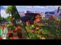 Autumn Farm | Apple Orchard & Pumpkin field | Minecraft Build Timelapse