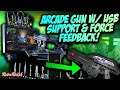 Awesome Arcade Guns with USB Support + Force Feedback!