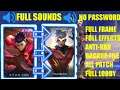 CHOU STUN SKIN INTO HERO SKIN SCRIPT WITH BACKUP FILE FULL SOUNDS| NO PASSWORD