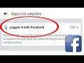 How to Remove Third-Party App Access from Facebook 2021