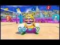 Mario & Sonic en los Juegos Olímpicos Londres 2012 (Vóley Playa) de Wii con Dolphin. 2 jugadores