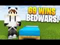 Minecraft Bedwars Live! Winning Every Game!!