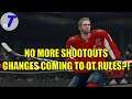 NO MORE SHOOTOUTS!!! | Changes to Overtime Rules?! (NHL 21)