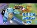 Pokémon Unite Match Gameplay With Blastoise M.V.P. Match | Pokémon Unite Android