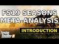 🚜Seasons Meta Analysis | Introduction | Farming Simulator 19