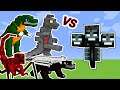 Wither Vs. Gojicraft Monsters in Minecraft