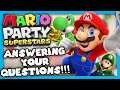 Answering YOUR Questions About Mario Party SuperStars! - ZakPak