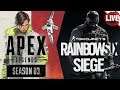 APEX LEGENDS & RAINBOW SIX SIEGE - Regenbogen Legenden - Apex Legends & Rainbow Six Siege Livestream