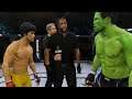 Bruce Lee vs Incredible Hulk - EA Sports UFC 4 - Epic Fight #2