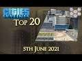 #CitiesSkylines - Top 20 - 5th June 2021 - i158